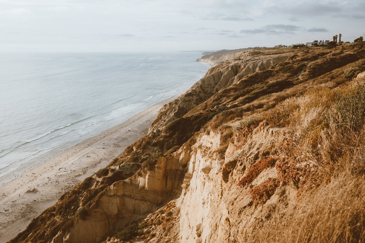 ho chi minh trail la jolla san diego during sunset